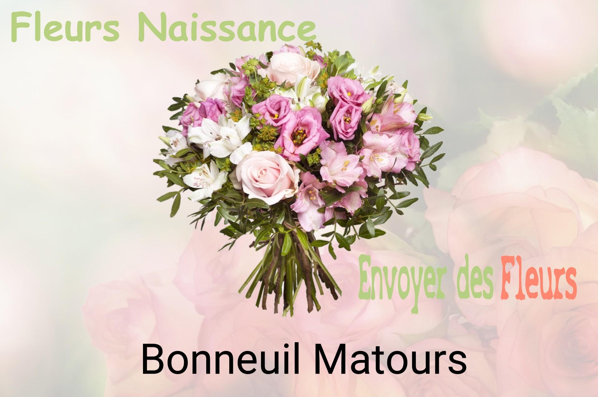 Bouquet de fleurs de naissance livré à Bonneuil-Matours