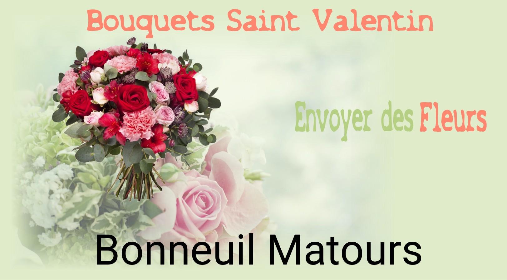 Roses de Saint-Valentin livrées à Bonneuil-Matours