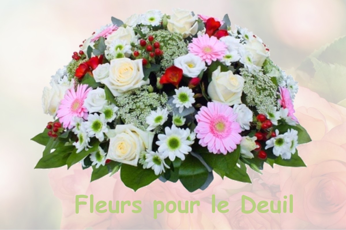 fleurs deuil BONNEUIL-MATOURS